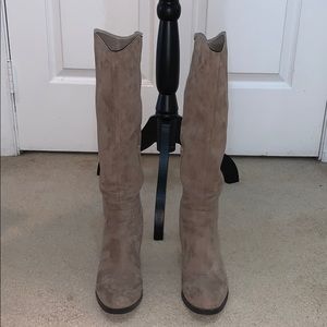 Tall Suede Boots